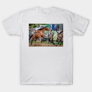 RODEOS, HORSES, COWBOYS T-Shirt